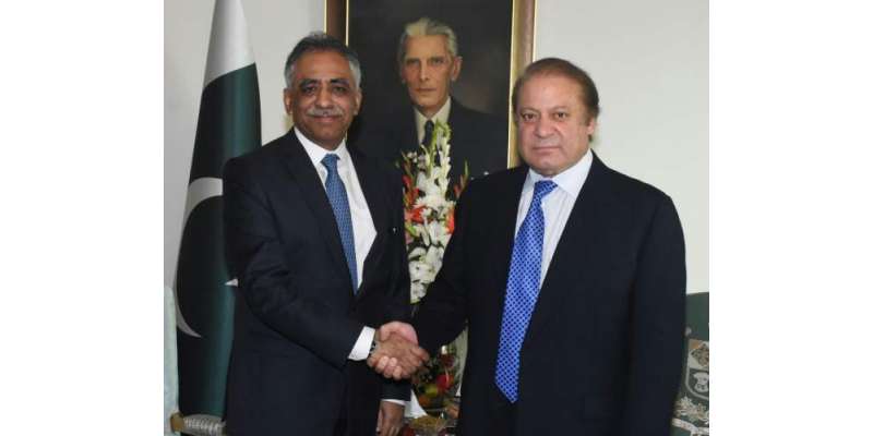 نامزد گورنر سندھ محمد زبیر کی وزیر اعظم نواز شریف سے ملاقات
