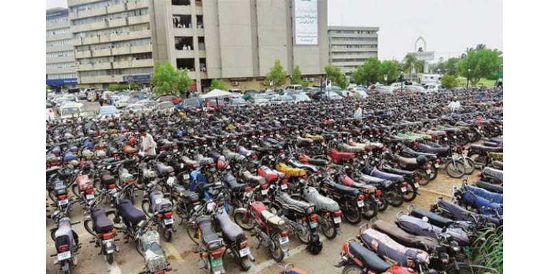 کراچی میں موٹر سائیکل چوری کی انوکھی واردات