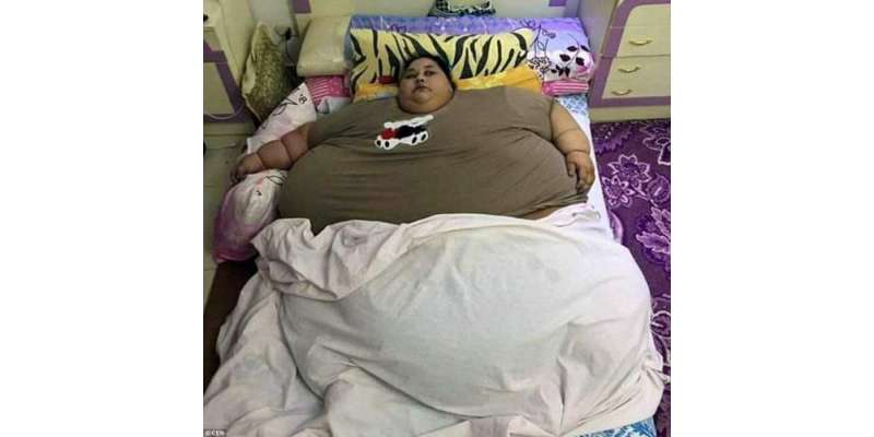 بھارت میں زیر علاج دنیا کی سب سے موٹی خاتون نے سلمان خان سے ملاقات کی ..