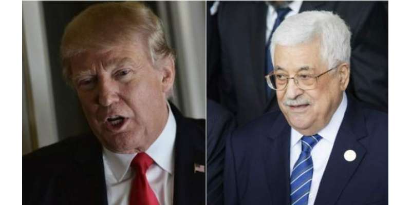 صدر ٹرمپ نے فلسطینی صدر محمود عباس کو وائٹ ہاؤس آنے کی دعوت دیدی