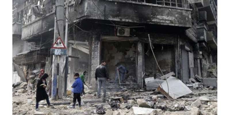 حلب میں جنگی طیاروں کی مسجد پر بمباری‘ 42 نمازی ہلاک اور درجنوں زخمی ..