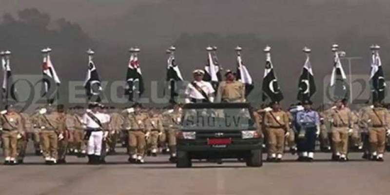 یوم پاکستان پریڈ، تینوں مسلح افواج کے ساتھ تاریخ میں پہلی بار چین اور ..