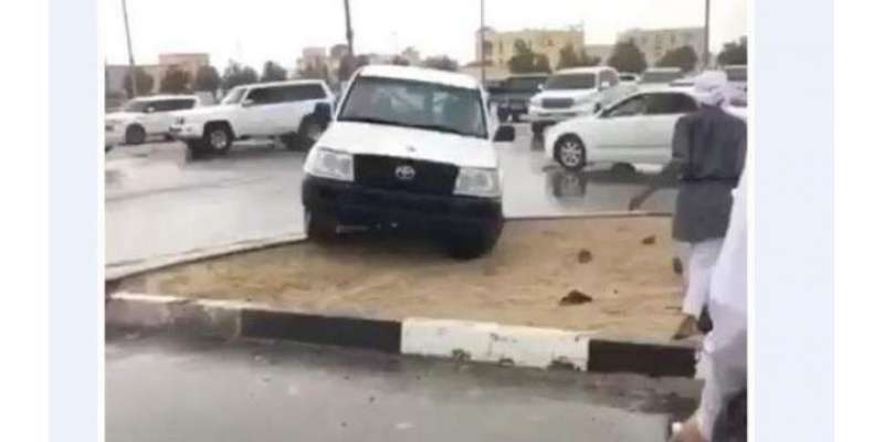 ابوظہبی میں اسٹنٹ کرتے ہوئے ایک شخص کوزخمی کرنے والا ڈرائیور گرفتار