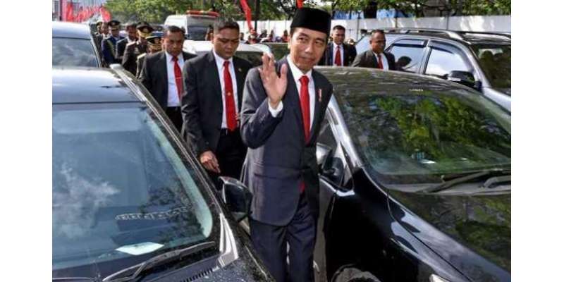 انڈونیشیا کے صدر ٹریفک جام میں پھنس گئے