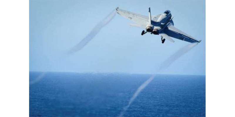 امریکی لڑاکا طیارے نے شامی جنگی جہاز مار گرایا