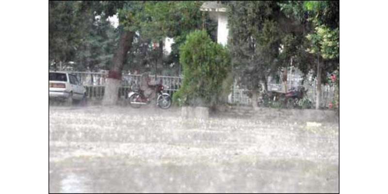 پشاور سمیت خیبرپختونخوا کے مختلف اضلاع میں رات بھر جاری بارش سے کئی ..