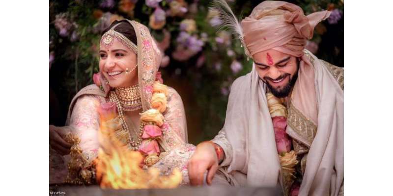 انوشکا شرما اور ویرات کوہلی کی شادی کی خصوصی تصاویر منظر عام پر آگئیں