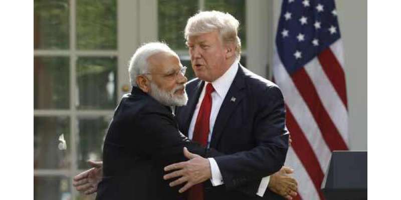 بھارتی وزیر اعظم مودی کے ٹرمپ سے ملاقات میں غیر معمولی رویے