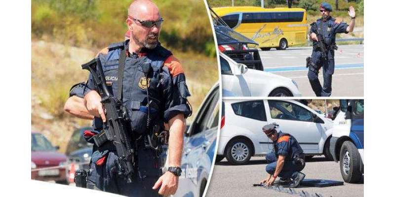 سپین میں اللہ اکبر کا نعرہ لگانے والے فرانسیسی شہری کو پولیس نے گولی ..