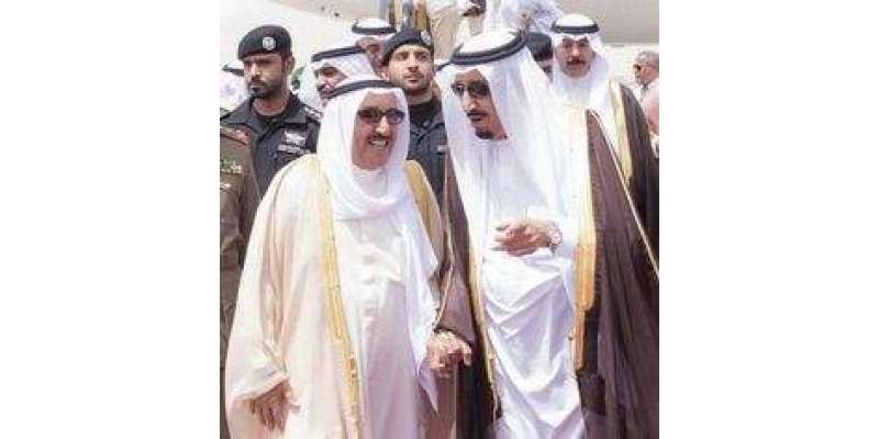 امیرکویت شیخ صباح الاحمد سعودی عرب کے مغربی شہر جدہ پہنچ گئے
