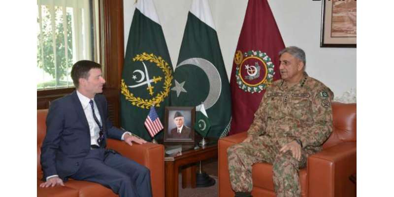 امریکی سفیرڈیوڈہیل کی آرمی چیف جنرل قمرباجوہ سے ملاقات-دہشت گردی کے ..