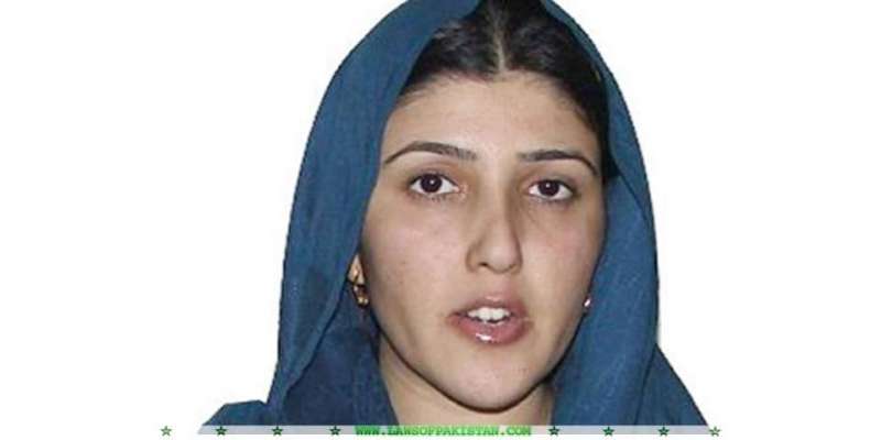 تحریک انصاف کی جانب سے عائشہ گلالئی کا اظہار وجوہ کا نوٹس جاری