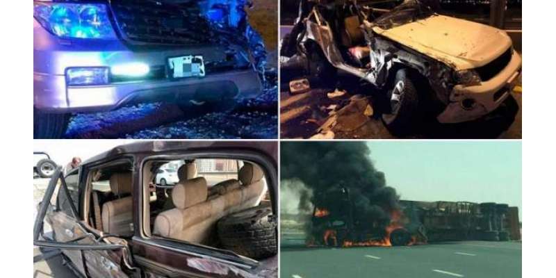 دبئی ، مختلف ٹریفک حادثوں میں 4 افراد جاں بحق ، 13 زخمی