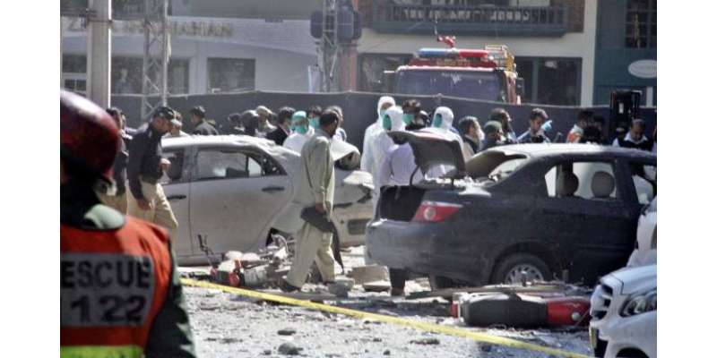 پشاور میں محکمہ انسداد دہشت گردی کی گاڑی پر حملہ‘تین اہلکاروں سمیت ..
