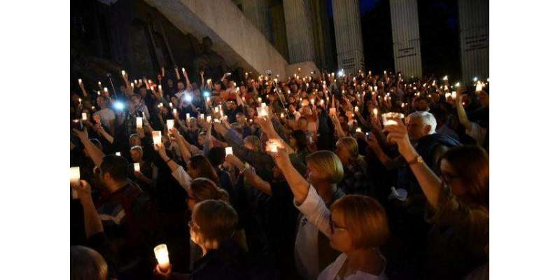 پولینڈ، انصاف کے شعبے میں اصلاحات کے خلاف مظاہرہ