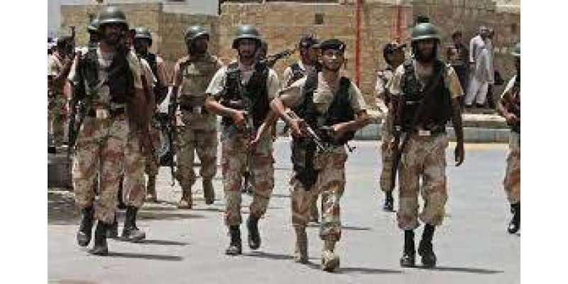 کراچی،رینجرز نے 8 ملزمان کو گرفتار کرلیا، اسلحہ برآمد