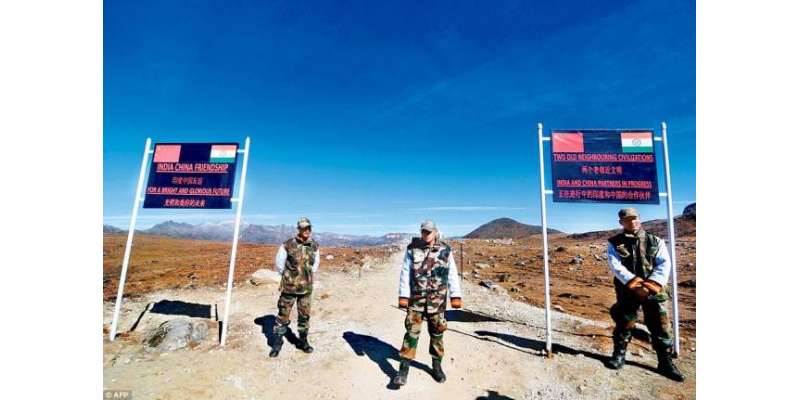 چینی فوج نے بھارت کی سرحدی حدود میں گھس کر بھارتی فوج کی چیک پوسٹ تباہ ..
