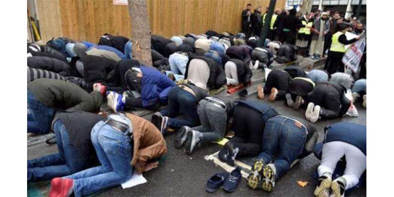 مسلمانوں کو گلیوں میں نماز ادا کرنے کی اجازت نہیں دیں گے ، فرانسیسی ..