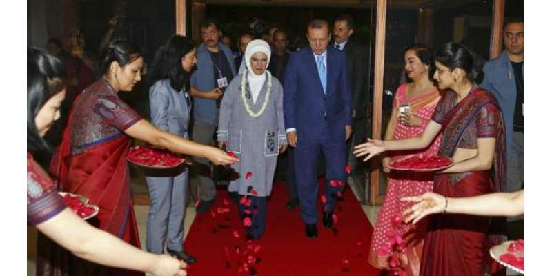 ترک صدر بھارت کے دو روزہ دورے پر نئی دہلی پہنچ گئے