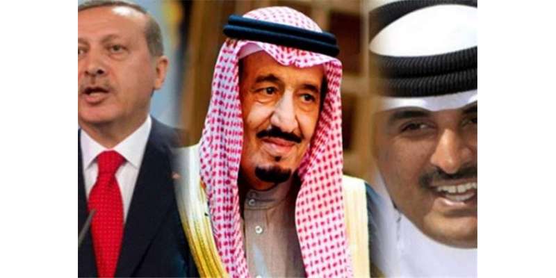 قطری تنازعہ، سعودی اور ترک قیادت مصالحتی کوششیں بڑھانے پر متفق