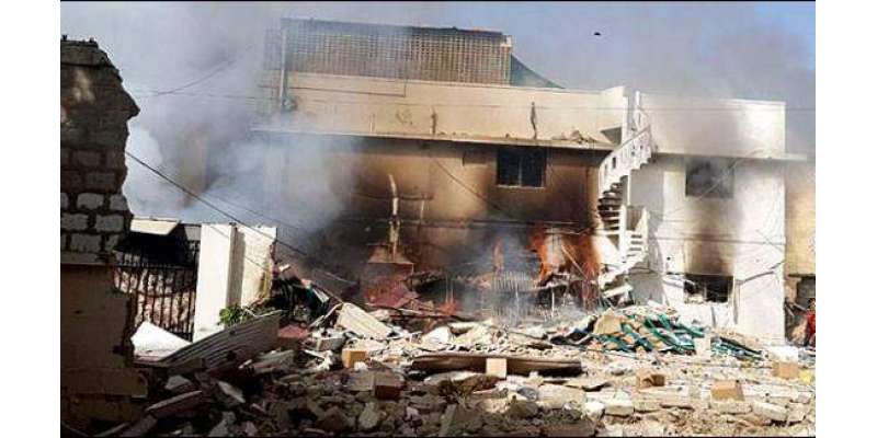 کراچی میں سمیٹکس کے گودام میں آتشزدگی‘ایک ہلاک ‘دوزخمی