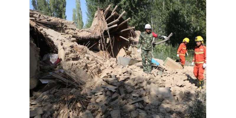 چین میں 7 شدت کا زلزلہ،درجنوں ہلاکتیں، ہزاروں زخمی