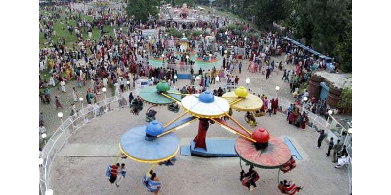 سکھر میں شہریوں نے عیدالفطر کے موقع پر دوسرے اور تیسرے دن تفریحی مقامات ..