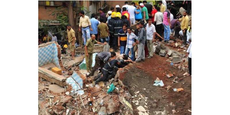 ممبئی میں غیر قانونی رہائشی عمارت منہدم ہونے سے 17 افراد ہلاک،22زخمی
