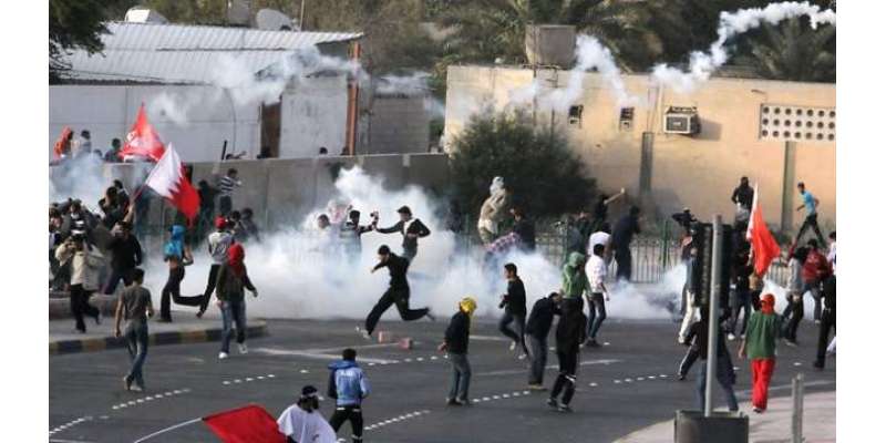 بحرین میں مظاہرین اور پولیس کے درمیان جھڑپ ‘ 5 افراد ہلاک ‘پولیس نے ..