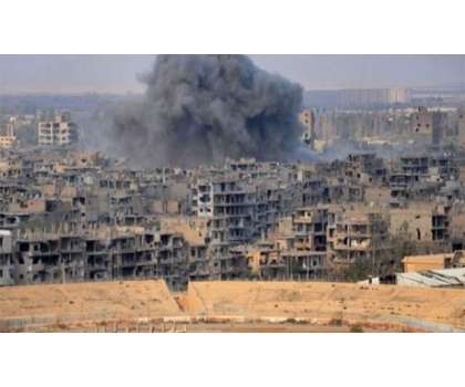 بمباری سے تباہ حال شام کے شہر غوطہ کے مکینوں کے لیے خوشخبری