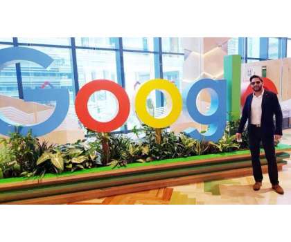 قومی ٹیم کے سابق کپتان شاہد آفریدی کا گوگل ہیڈ آفس کا دورہ
