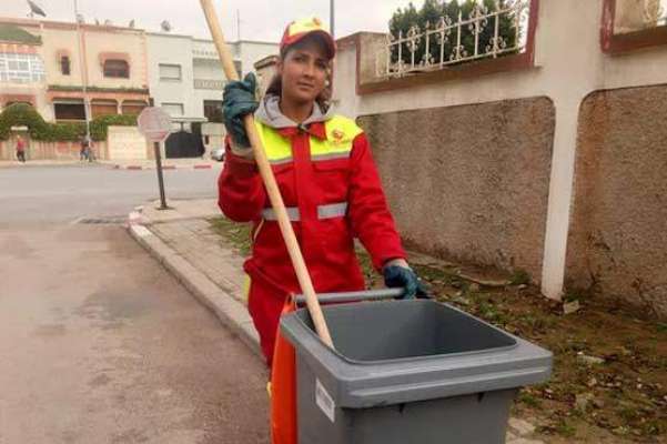 مراکش میں سڑکوں کی صفائی کرنیوالی 25سالہ خاتون مس حسینہ منتخب