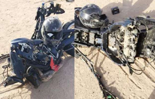 سعودی عرب ، ٹریفک حادثہ ، موٹر سائیکل سوار جاں بحق