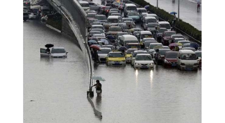 چین میں سیلابی موسم نے تباہی مچا دی،