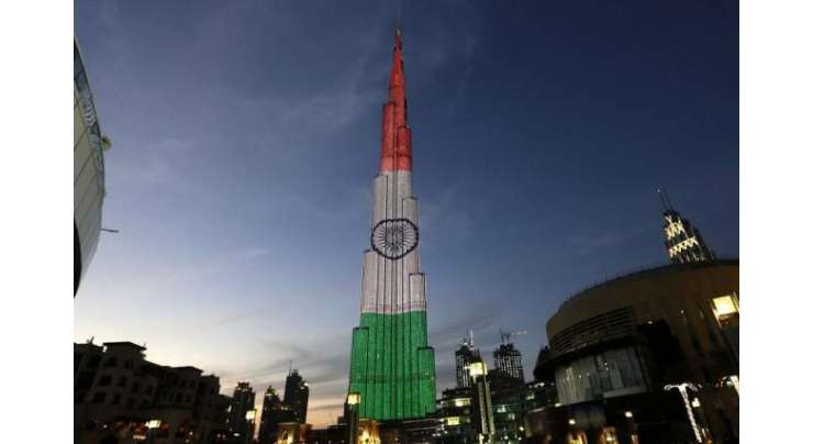 اماراتی حکام نے دبئی کے برج خلیفہ پر بھارتی پرچم آویزاں کرنے سے انکار کردیا