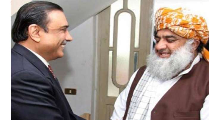 سابق صدر آصف علی زرداری کی مولانا فضل الرحمان سے ملاقات ،موجودہ صورتحال پر تبادلہ خیال