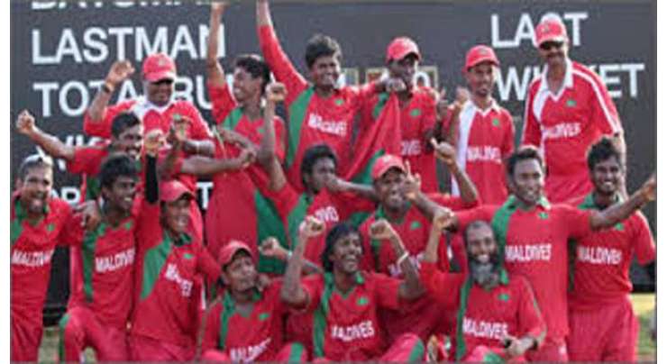 پاکستان کے دورہ پر آنے والی مالدیپ کرکٹ ٹیم کے کھلاڑیوں کاواہگہ بارڈر کا دورہ