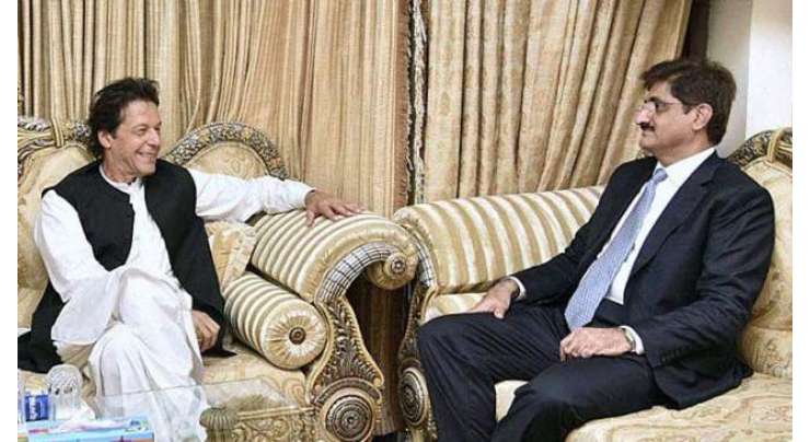 وزیراعظم عمران خان سے وزیراعلیٰ سندھ سیّد مراد علی شاہ کی ملاقات