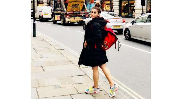 اداکارہ ثناء نے لندن میں ملٹی نیشنل کمپنی کیلئے کمرشل شوٹ مکمل کروادیا