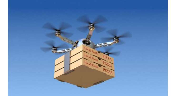 معروف کمپنی نے ڈرون کے ذریعے گھر پر پیزا کی ڈیلیوری شروع کردی