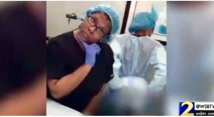 غیر لائسنس یافتہ ڈاکٹر آپریشن کے دوران بے ہوش مریضوں  کے ساتھ  اپنے ڈانس اور گانے کی ویڈیو بنواتی ہے