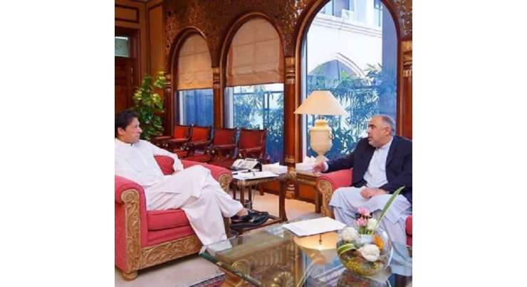 وزیر اعظم عمران خان سے سپیکر قومی اسمبلی اسد قیصرکی ملاقات