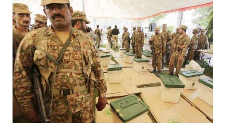 آزاد کشمیر الیکشن کی سکیورٹی پاک فوج کے سپرد کردی گئی