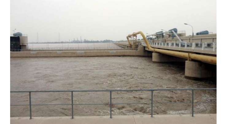آبی ذخائر میں پانی کی آمد واخراج کی صورتحال، دریائے سندھ میں تربیلاکے مقام پر پانی کی آمد 275700کیوسک ہو گئی