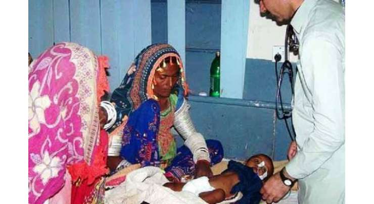 تھرپارکر میں غذائی قلت کے سبب مزید 2 بچے دم توڑ گئے