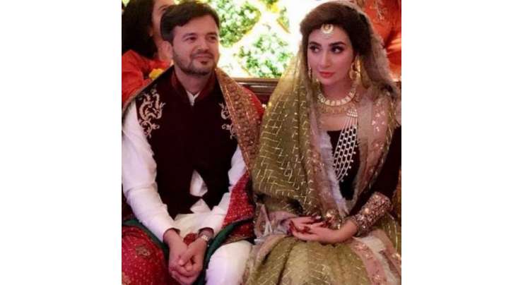عائشہ خان کی نکاح کی تصاویر سوشل میڈیا پر وائرل،مداحوں کا نیک تمناؤں کا اظہار