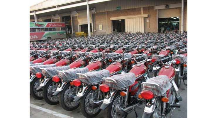 مئی میں ایک لاکھ 18 ہزار 811 موٹر سائیکلیں فروخت ہوئیں