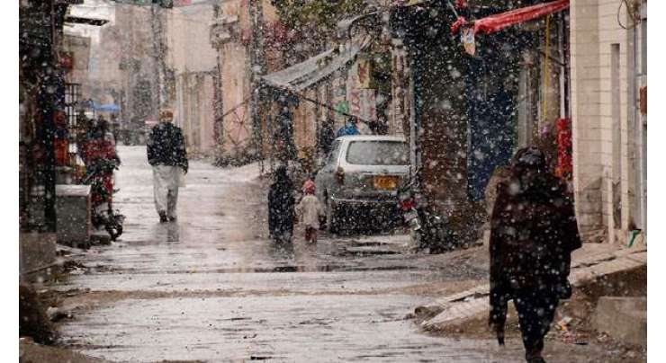 ملک کے مختلف حصوں بارش اور پہاڑی علاقوں میں برف باری کے باعث سردی کی شدت میں اضافہ