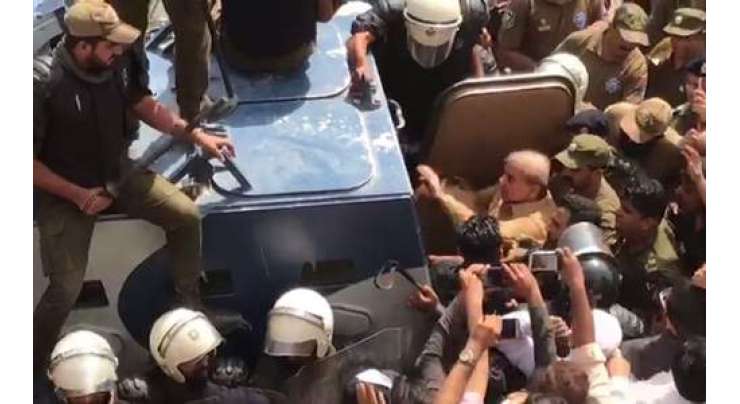 ن لیگ کا شہبازشریف کی گرفتاری کیخلاف احتجاج کا اعلان
