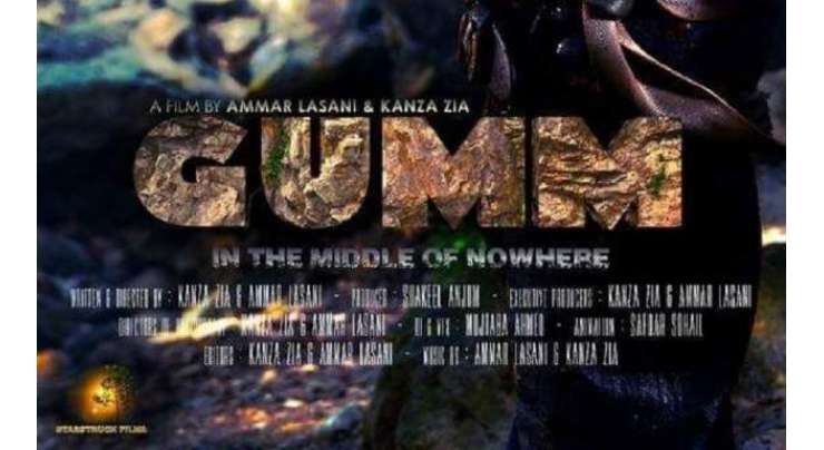 عالمی سطح پر سراہی جانے والی شعمون عباسی اور سمیع خان کی فلم ’’گم‘‘ کا پوسٹر جاری